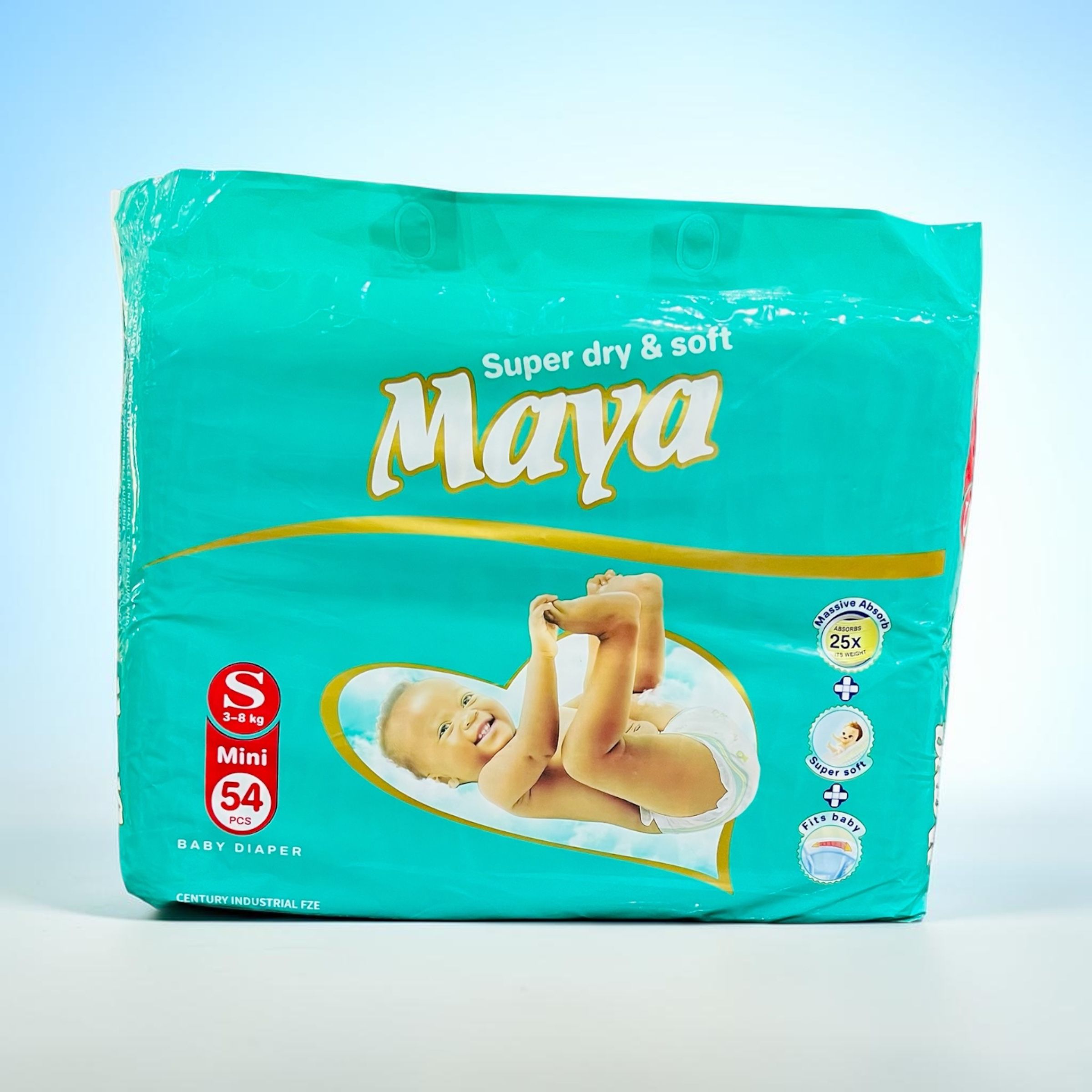 MAYA BABY DIAPER S/2 (54PCS)